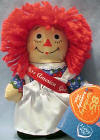 God Bless America Raggedy Ann Mini Plush with 85th Anniversary Special Tag 6 1/2 inches