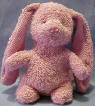 Russ Berrie Thimble Home Buddy Bunny Rose Standing Born on May 11, 1997 5 3/4 inches