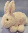 Russ Berrie Home Buddy Nibbly Cream Bunny Rabbit 5 inches