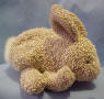 Russ Berrie Home Buddy Nibbly Tan Bunny Rabbit 5 inches