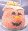 Russ Berrie's Russ Boo Buddy Orange Pumpkin 6 inches high