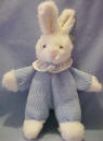 Russ Berrie Moppity Bunny in Blue Pajamas 10 inches