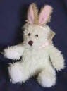 Russ Berrie Easter Plush Teddy Bear Hare 7 1/2 inches
