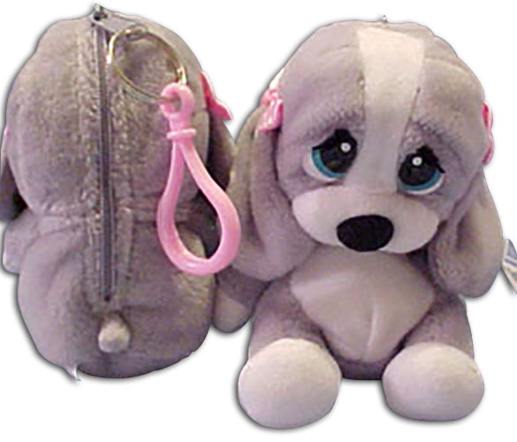 Sad Sam and Honey are adorable Basset Hounds are ready to travel dangling from your Key Chain!