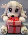 Plush Sad Sam's Honey with a 1 1/2" Gift Box  5 inches