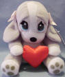 Plush Sad Sam's Honey with Red Heart 5 inches