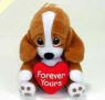 Plush Sad Sam "Forever Yours" - Squeeze his heart and it lights up and he makes a kissing sound.  6 inches