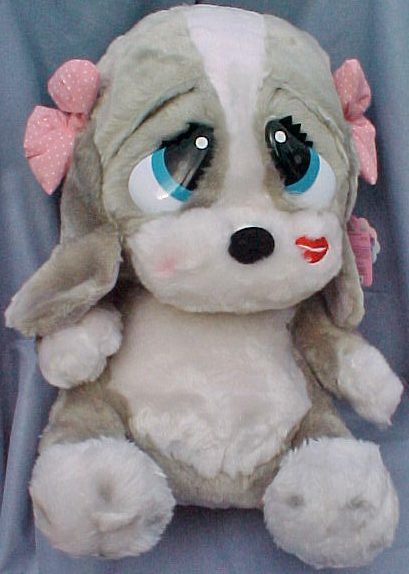 Valentine's Day Sad Sam and Honey Basset Hounds come in a Jumbo Stuffed Animal.  The adorable bassets are stuffed animals that are perfectly cuddly!