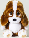 Sad Sam Plush Whimpering Basset Hound - whimpers when squeezed (safe for ages over 3) 12 inches