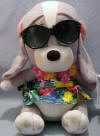 10 inch Plush Tropical Sad Sam's Honey Basset Hound