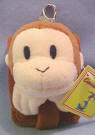 Curious George Note Book Key Chain Clip 3 1/2 inches high 2 3/4 inches wide 2 1/2 inches deep