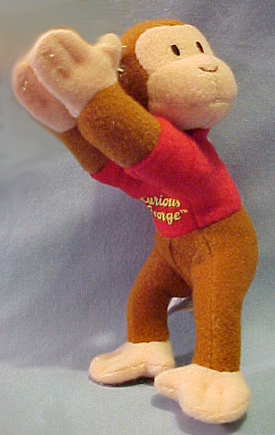 curious george cuddly toy