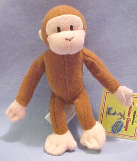 curious george cuddly toy