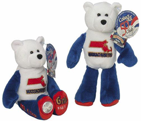 Click here to go to our Collectible United States State Quarter Bears Issued in 2000 Massachusetts Maryland South Carolina New Hampshire Pennsylvania