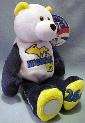 teddy bears with state quarters