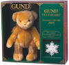 View of Bear in Box Gund Christmas 2005 Yulebeary Teddy Bear with Collectible Ornament