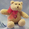 Gund Milk Chocolate Chums Musical Teddy Bear - plays Elvis's Love Me Tender, made with the new super silky soft plush material.  4 1/2 inches