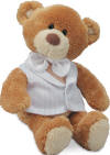 Gund Thinking of You Teddy Bear Congratulations Bride Groom - silky soft plush 7 inches