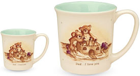 Click here to go to our Gund Teddy Bear Ceramic Mugs Thinking of You for Father's Day for Grandpas and Dads
