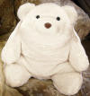Snuffles White Bear Jumbo - very soft, safe for all ages 15 inches