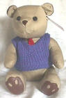 Gund Kirby the Executive Bear  7 3/4 inches