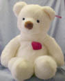 Russ Berrie Plush Heartstrings Teddy Bear Jumbo 26 inches