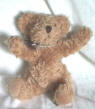 Russ Berrie Plush Beige Teddy Bears in Love 6 inches