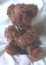 Russ Berrie Plush Brown Teddy Bears in Love 6 inches