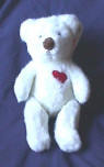 Russ Berrie Plush Heartstrings Teddy Bear Small 9 inches