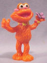 esame Street Muppet Zoe with Butterfly Figure 2 1/2 inches