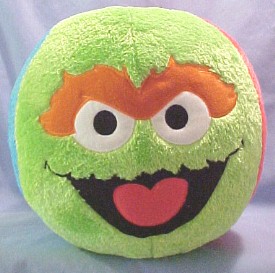 Click here to go to our Elmo, Cookie Monster, and Oscar the Grouch are all ready to play ball with that little someone special.  All are baby safe and EXTREMELY SOFT!