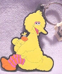 Click here to go to our Vinyl Key Chains.   Attach Big Bird and Little Bird to your favorite backpack or belt loop so they can go everywhere with you! Big Bird and Little make an adorable Vinyl Key Chain!