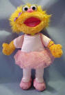 Gund Sesame Street Plush Ballerina Doll Large  13 inches