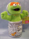 Gund Sesame Street Mini Plush Oscar the Grouch in his Trash Can Ready to Travel! 5 inches