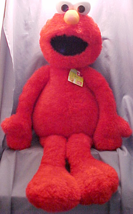 Click here to go to our Sesame Street Plush JUMBO Dolls Big Bird and Elmo are all full of stuffin!  We have a nice selection of JUMBO plush Sesame Street Muppets available to please that little someone special.