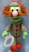 Gund Sesame Street Plush Doll Sherlock Hemlock 6 1/2 inches