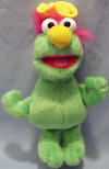 Gund Sesame Street Plush Doll Bright Green Honker 7 inches
