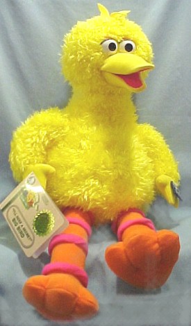 big bird sesame street plush