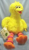 Sesame Street Plush Extra Large Big Bird "Secrets" - He has Moveable arms and legs. 25 inches high