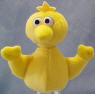 Gund Sesame Street Plush Big Bird Finger Puppet 4 1/4 inches