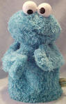 Gund Sesame Street Soft Plush Cookie Monster Hand Puppet 11 inches
