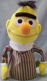 Gund Sesame Street Soft Plush Bert Hand Puppet 12 inches