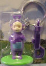 Teletubby Tinky Winky PVC Key Chain 3 inches
