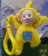 Teletubby Laa Laa Plush Key Chain 3 inches
