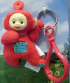 Teletubby Po Plush Key Chain 3 inches