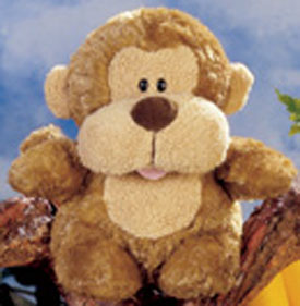 Gund Chubby Puffs jungle animals are adorable plush monkeys.