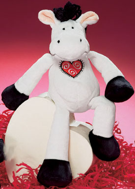 Gund Flopadoodles Valentines Day Farm Animals