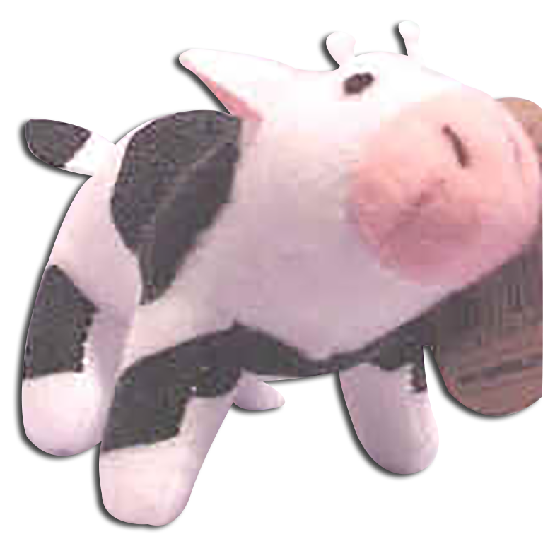 Dakin Tidbitz Plush Cows