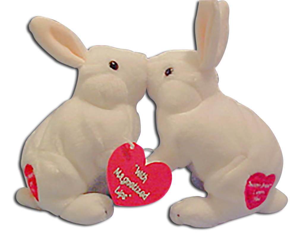 holiday bunny rabbits for christmas valentines day easter