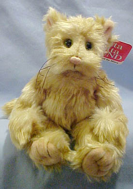 Adorable stuffed animal Cats and Kittens are cuddly soft plush as these medium more then a handful size.